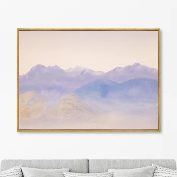 Репродукция картины на холсте Blue Mist 105X75 CM