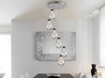 Светильник подвесной 6 LED Taccia 41X41X125 CM