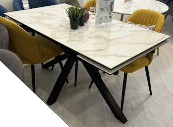 Раскладной обеденный стол Кентукки ЛАЙТ PANDORA LIGHT 140X80X76 CM