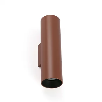 Терракотовый двухсветный настенный светильник Stan 22.5X7.2X6 CM