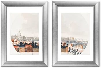 Диптих View of Rome 51X71 / 51X71 CM