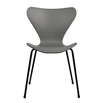 Комплект из 4 стульев Seven Style серый с чёрными ножками 48X53X80 CM