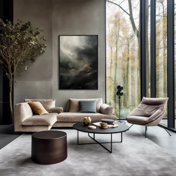 Постер на холсте The Epic Storm 75X105 CM