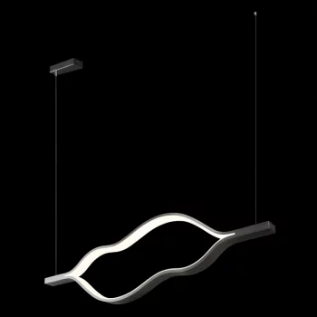 Подвесной светодиодный светильник Tape Light 100X5X150 CM