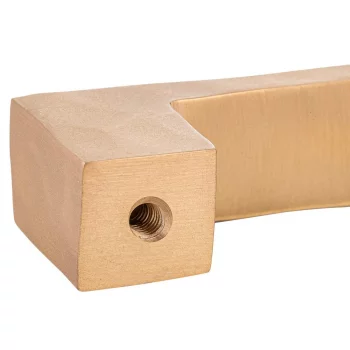 Ручка дверная на квадратной розетке 5X5 CM