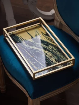 Поднос декоративный Klaudia 40X24X5 CM