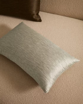 Наволочка для декоративной подушки Mirca, зелёная, с текстурой 50X30 CM