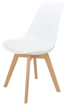 Стул Eames Bon 49X54X84 CM белый