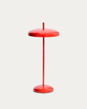 Портативный настольный светильник Porte красный 16X16X35 CM