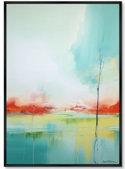 Набор из двух постеров на холсте Landscape Collection 75X105 / 75X105 CM