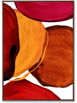 Постер на холсте Forms and colors 75X105 CM