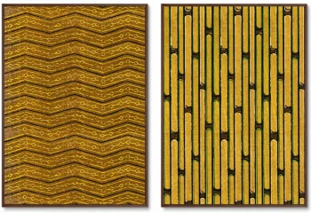 Диптих Vintage print of Japanese 75X105 / 75X105 CM