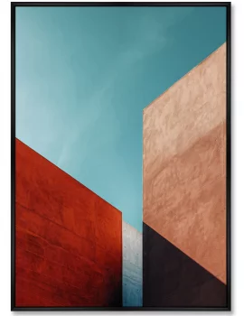 Постер на холсте The geometry of the Stone 75X105 CM