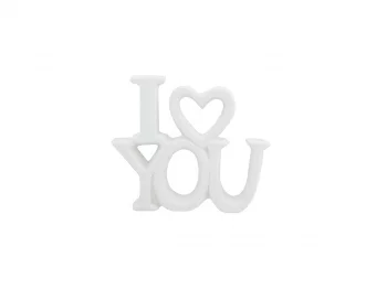 Декоративная надпись I LOVE YOU 13.5X3X11.7 CM