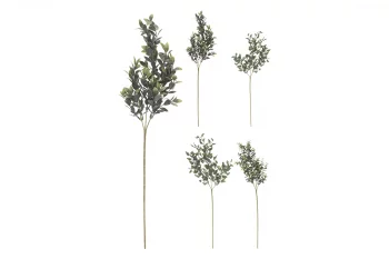 Декоративная веточка с листьями 66 CM