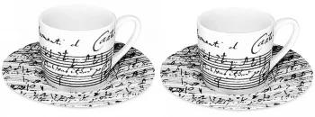 Набор из двух кофейных пар Coffee Cantata 85 ml