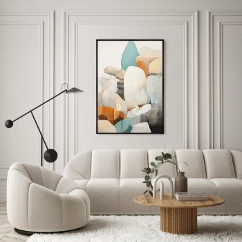 Постер на холсте Stones 75X105 CM