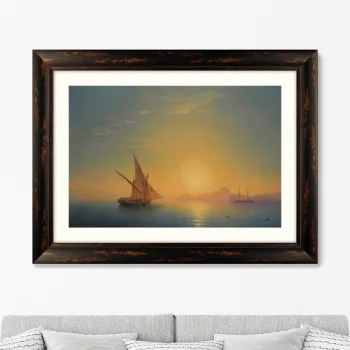 Постер Sunset over Ischia 81X61 CM