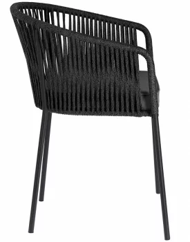 Стул Yanet 56X55X79 CM чёрный