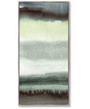 Триптих на холсте Rolling waves over the black sand 52X105 / 52X105 / 52X105 CM