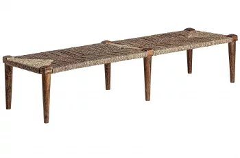 Скамейка из дерева манго Tassarolo 191X41X44 CM