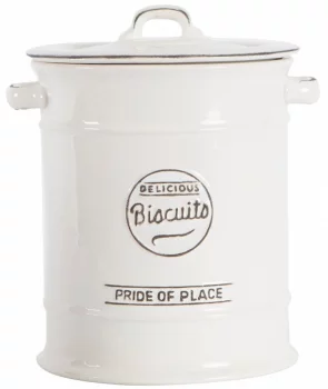 Ёмкость для хранения печенья Pride of Place 16X16X22 CM White