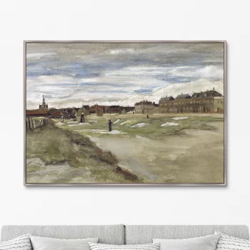 Постер Bleachery at Scheveningen 105X75 CM