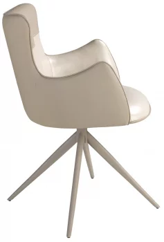 Поворотный стул из экокожи Alfonso 59X63X86 CM