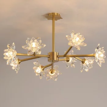Потолочная люстра Lotos 80X80X38 CM