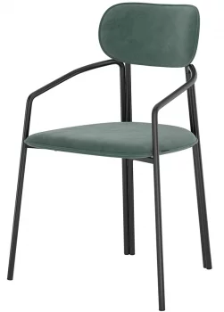 Стул Ror 57X49X83 CM зелёный