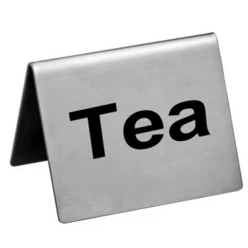 Табличка "Tea" 5*4 см, сталь, P.L. Proff Cuisine