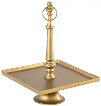Стенд Vintage Style 35X35X50 CM gold