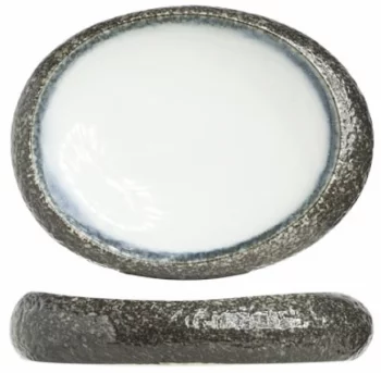Овальная тарелка Sea Pearl 32X24X6 CM