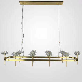 Подвесная люстра Loft Lotos Long