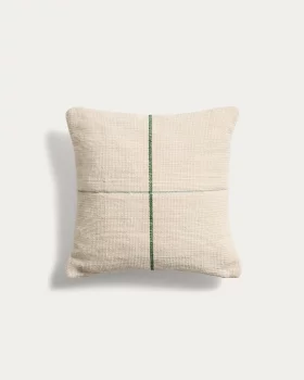 Зеленая жаккардовая наволочка Atima из 100% ПЭТ 45X45 CM