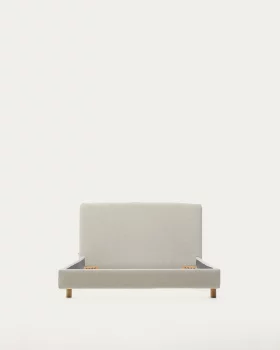 Чехол из жемчужного шенилла для кровати Valma 90X200 CM