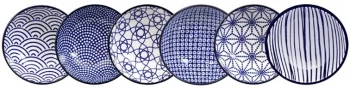 Набор из 6 блюдец Mixed Bowls Ø10 CM