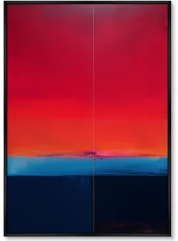 Набор из двух постеров на холсте Color Eclipse 75X105 / 75X105 CM