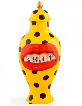 Фарфоровая ваза Toiletpaper Vase 20X20X47 CM