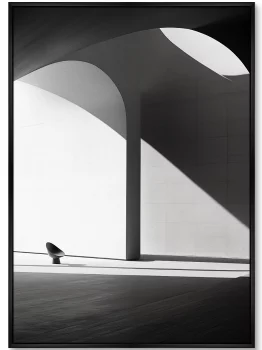Репродукция на холсте Architecture Curves of arches 75X105 CM