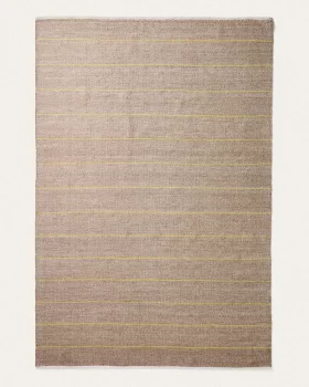 Бежевый ковер из 100% ПЭТ Denu 200X300 CM