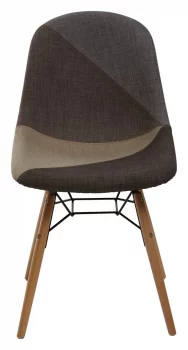 Стул BONNIE 292-DCV1-PK34 пэчворк с деревянными ножками 45X57X82 CM