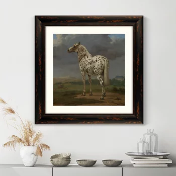 Постер The Piebald Horse 61X61 CM