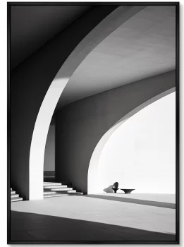 Диптих на холсте Architecture Curves of Arches 75X105 / 75X105 CM