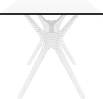 Стол пластиковый Ibiza 140X80X74 CM белый