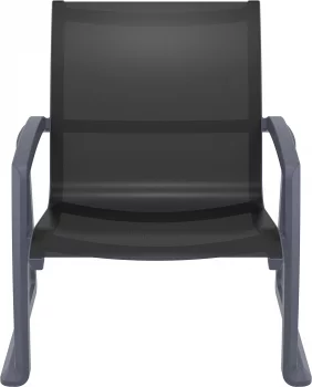 Кресло пластиковое Pacific 76X76X85 CM серое