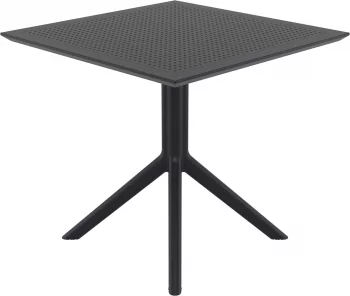 Столик Sky 80X80X74 CM черный