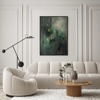 Репродукция картины на холсте The Large Magellanic Cloud Galaxy 75X105 CM