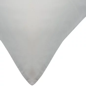 Набор наволочек из умягченного сатина Essential 70X70 / 70X70 CM серого цвета