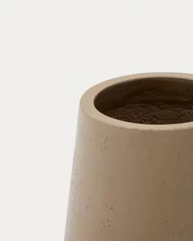 Бежевый цементный горшок для растений Calun 50X60 CM
